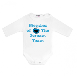 Carra Scream Team бебешко боди